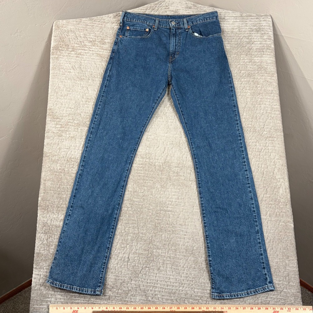Levis 517 Bootcut Jeans Mens 34x36 Medium Wash Blue Denim 00517-0217